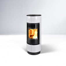 Піч-камін Thorma ATIKA Ceramic EXTRA белый глянцевый