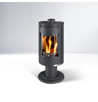 Піч-камін Thorma ANDORRA Exclusive black